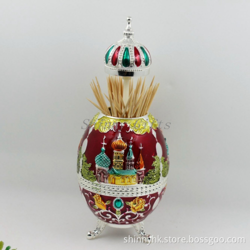 Shinny Gifts New Year Decoration Automatic Toothpick Holder for Home Decoration